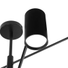 Loftowa lampa sufitowa 1118 regulowana tubki czarny