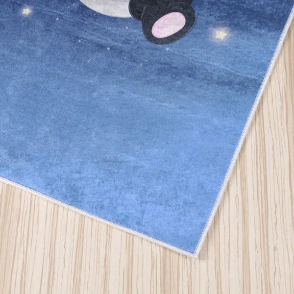 Dziecięcy dywan Panda na księżycu 322937 80x150 kolorowy