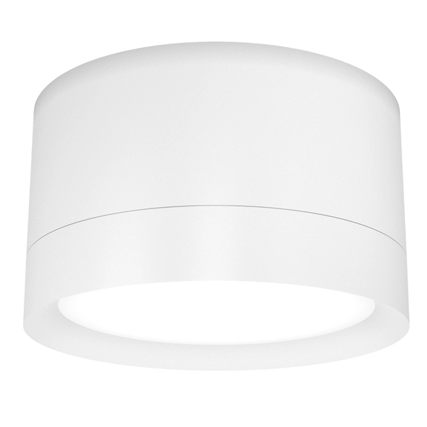 Plafon natynkowy Hoop C086CL-GX53-SRD-W LED 12W do salonu biały