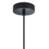 Industrialna LAMPA wisząca KALULA PND-78901-1-BK+SG Italux metalowy ZWIS druciany do przedpokoju czarny