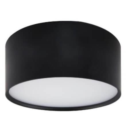Sufitowa lampa czarna Kendal do łazienki LED 6W 3000-4500-5700K natynkowa