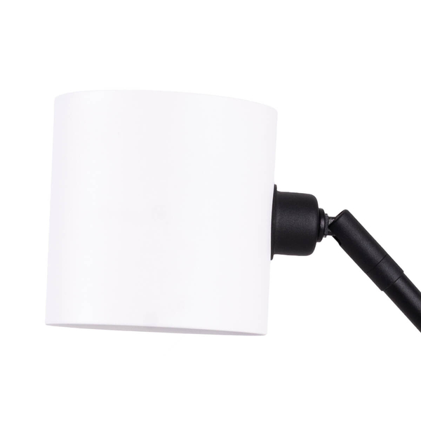 Biurkowa lampka do czytania Laxer T0052 Maxlight regulowana biała czarna