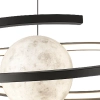 Ringowa lampa wisząca Moon LWS-MOON LED 3000K księżyc czarny
