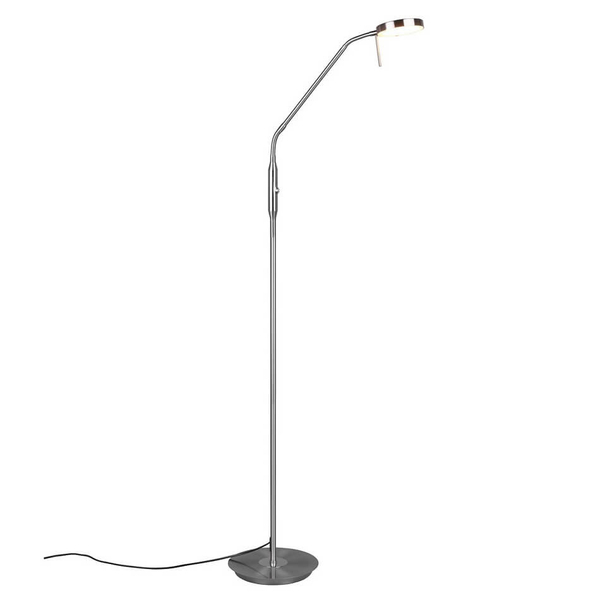 Lampa podłogowa ze ściemniaczem NEMIO DL107423310 LED 12W 2300-4000K srebrny