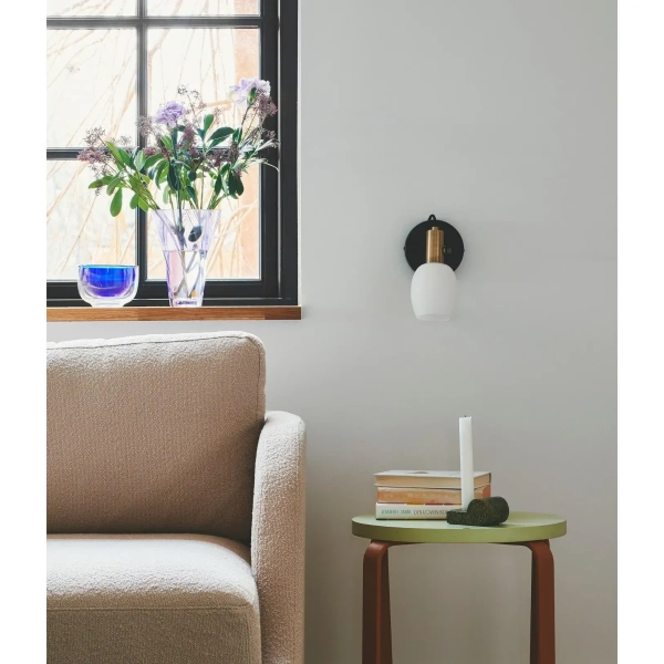 Przyścienna lampa do czytania Arild 2312291003 z regulacją czarny mosiądz