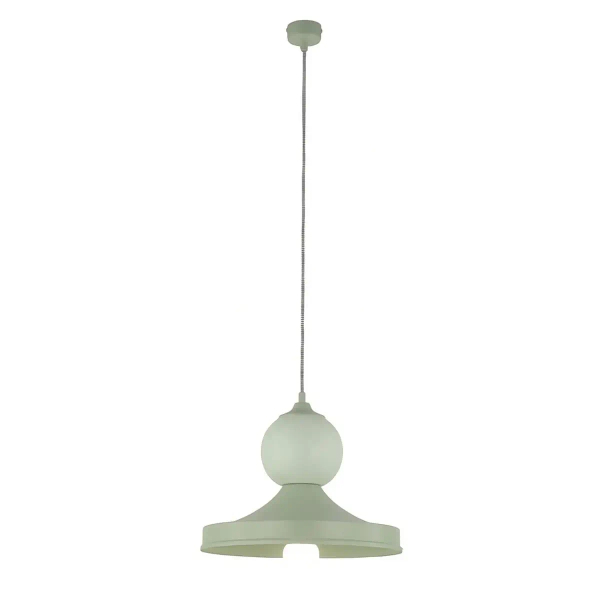 Lampa ceramiczna wisząca Tigali szałwiowa 5245 1xE27 do jadalni