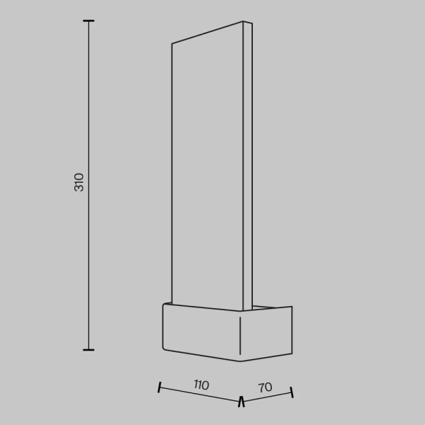 Lampa naścienna glamour Ornate MOD318WL-L3BS3K LED 2W 3000K mosiądz