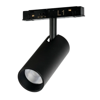 Regulowana lampa dwufazowa Alfa AZ6250 LED 12W 3000-6000K czarny
