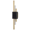 Modernistyczny kinkiet ELLIE ST-7007W-BLACK Step LED 5W 3000K marmur złoty czarny