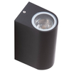 Nowoczesny kinkiet zewnętrzny Rimini AZ4266 IP54 czarna lampa ścienna