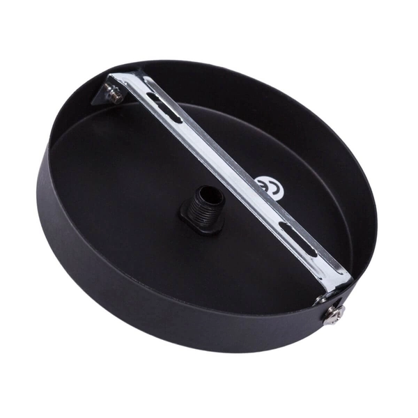 LAMPA wisząca OW-E27 Abigali metalowa OPRAWKA na żarówkę zwis czarny