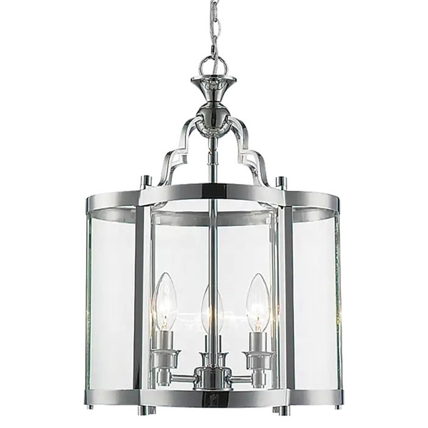 Vintage LAMPA wisząca NEW YORK P03943CH Cosmolight retro zwis do sypialni chrom