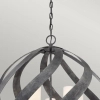 Łańcuchowa wisząca lampa Blacksmith QN-BLACKSMITH-5P-OBK IP44 czarny