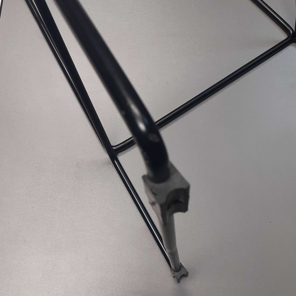 Krzesło barowe Dot bar MH-006H-B-H75 Moos hoker loftowy czarny outlet