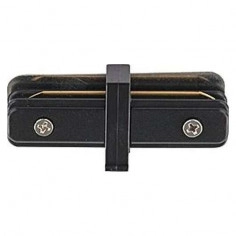 Wewnętrzny I-ŁĄCZNIK szynoprzewodu PROFILE STRAIGHT CONNECTOR 9453 Nowodvorski do 1-fazowej szyny natynkowej 230V czarny