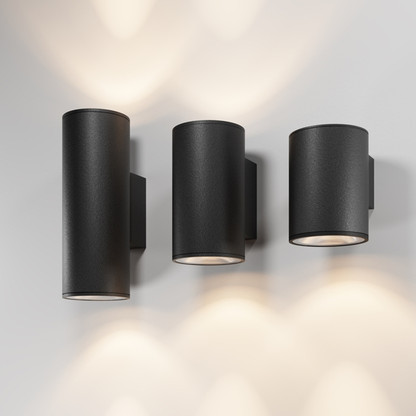 Kinkiet tuba Shim O303WL-L5GF3K Maytoni LED 5W 3000K elewacyjny IP65 grafit