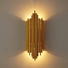 Lampa ścienna Harmonic MSE010100304 metalowe rurki złote