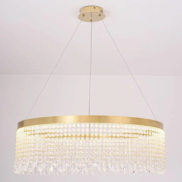 Glamour wisząca lampa Luvia CGLUVIA60 LED 37W 3000–6000K złoty