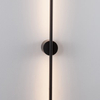 Ledowy kinkiet metalowy Tunja LE42606 czarny 20W 3000K lampa do salonu