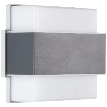 Ścienna lampa zewnętrzna Archie G96387/63 LED 7W 4000K IP44 antracyt biały