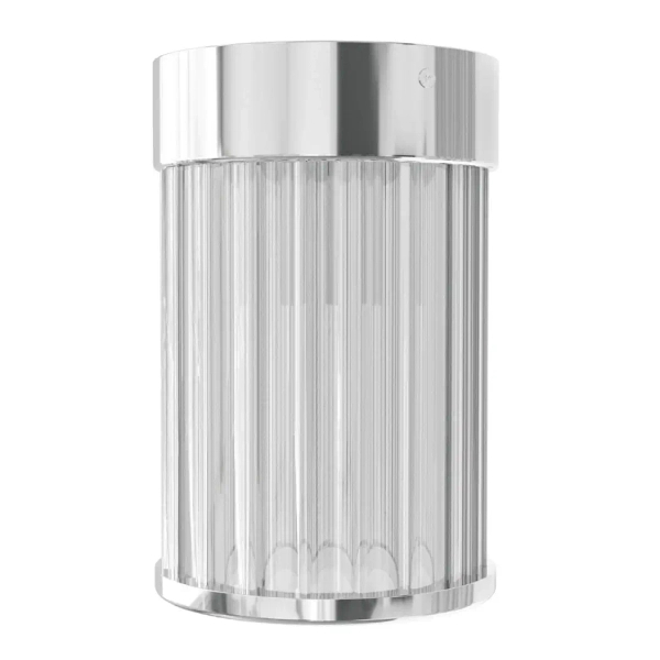 Nastropowa szklana lampa Fiatto PL Cromo 8 OR86072 chrom
