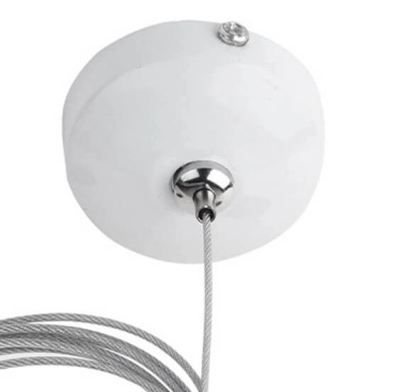 Podsufitka z kablem zasilającym Track AZ4782 1-faz biała