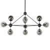 Lampa wisząca Astrifero MSE010100181 szklane kule czarne