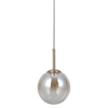Wisząca lampa kula Velada PND-34381-1-HBR LED 5W 3000K złoty bursztynowy