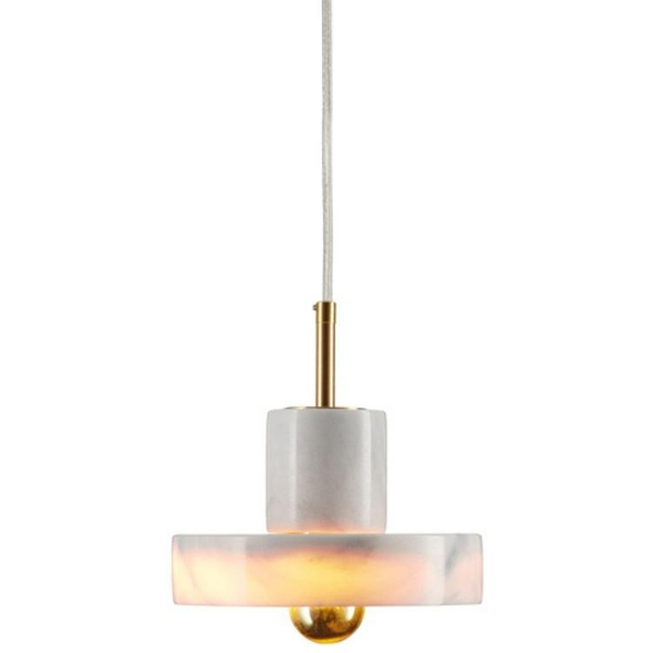 Lampa wisząca Universo ST-10050P1 Step nad stół zwis marmur biały