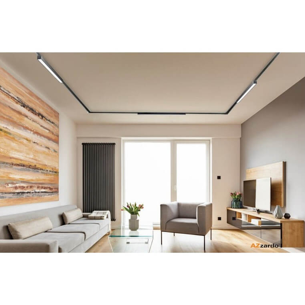 Lampa ledowa Saga AZ4609 do systemu magnetycznego 24W 4000K czarna