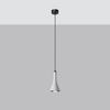 Stożkowa wisząca lampa Rea SL.1223 nad stół betonowa szara