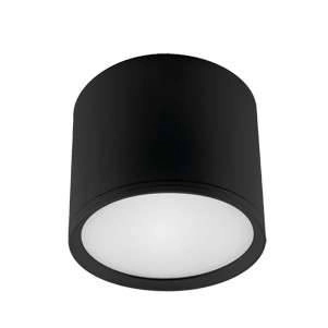 Downlight LAMPA sufitowa ROLEN 03779 Ideus 3W 4000K natynkowa OPRAWA metalowy plafon tuba czarna
