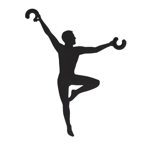 Uchwyt dekoracyjny do przewodów ACROBAT 11794 metalowy czarny