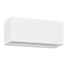 Prostokątna lampa ścienna MAYENNE 218560231 do łazienki IP44 biała