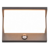 Elewacyjna lampa z czujnikiem ruchu JEVELLO DL142240969 LED 13W 3000K antracyt