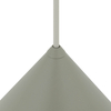 Trójkątna lampa wisząca ZENITH 11485 nad stół szałwiowy