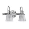 Lampa łazienkowa glamour QN-ADDISON2-BATH podwójna chrom