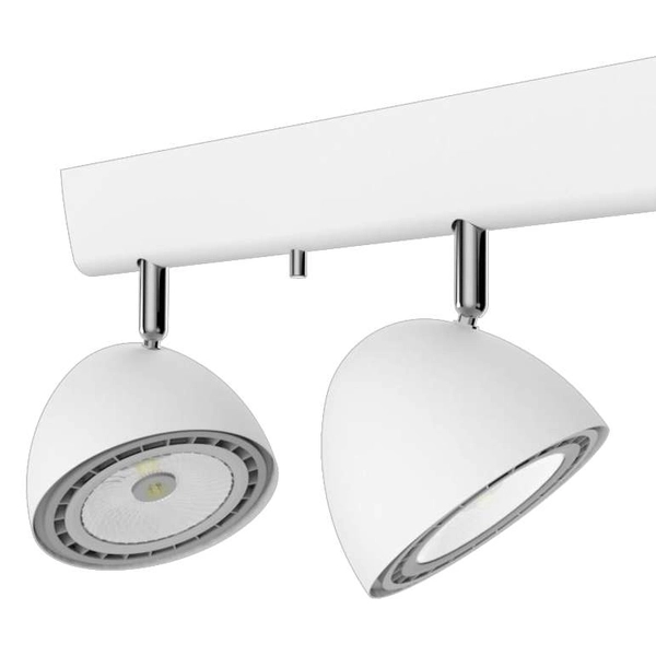 LAMPA sufitowa VESPA 9592 Nowodvorski metalowa OPRAWA reflektorki regulowane biała