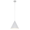 Salonowa lampa wisząca CONO 10008 stożkowa biały