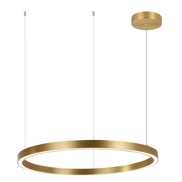 Lampa pierścień wiszący Midway LP-033/1P LED 35W 3000K złoty