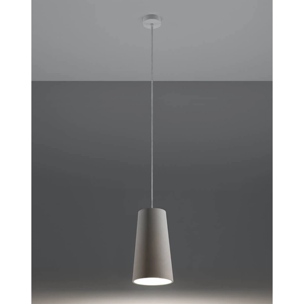 Jadalniana lampa wisząca SL.0849 ceramiczna nad stół biała