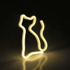 Dziecięca lampa ścienna NEON 327093 LED 3W kot barwa biała ciepła