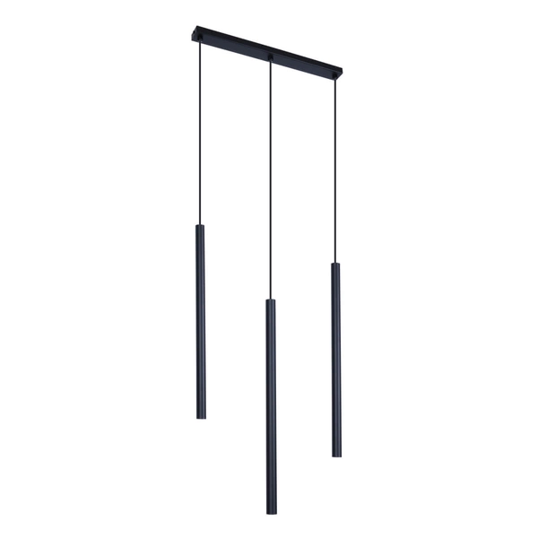 3-punktowa lampa wisząca Gelato K-4861 Kaja nad stół do jadalni czarna