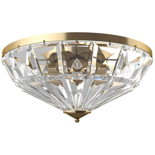 Kryształowy plafon Facet MOD094CL-06G Maytoni pałacowy złoty