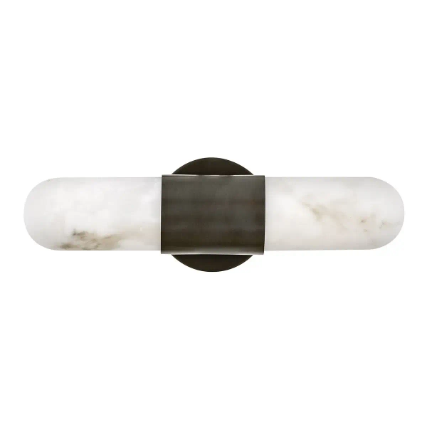 Podłużna lampa ścienna Ibiza QN-IBIZA-M-BX LED 21,5W 3000K IP44 czarny