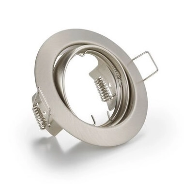 Podtynkowa lampa sufitowa JURA 650100107 regulowana okragła nikiel