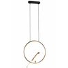 Wisząca lampa dekoracyjna Tit ST-9008P - 1 Step LED 10W 3000K ptak koło złote