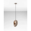 Salonowa wisząca lampa LONTIZA LE45336 nad stół brązowa