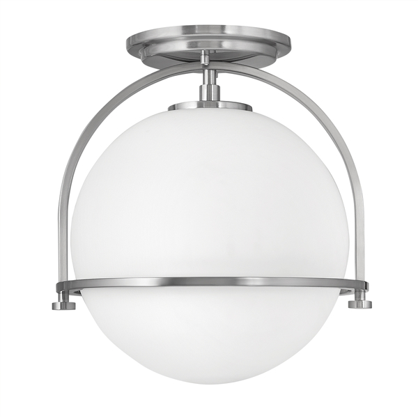 Sufitowa lampa QN-SOMERSET-F-O-BN kula okrągła nikiel