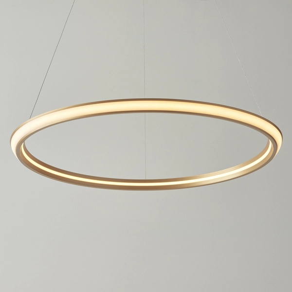 Ledowy ring wiszący L&-1102254 Light& 41W 3000K pierścień złoty